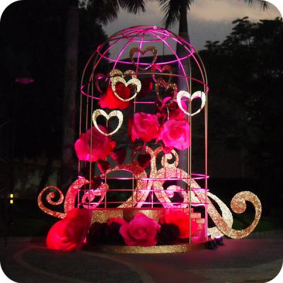 China 2018 New Product Regular Cloth Shine Chinese New Year Decoration Items Led Lantern Light for sale