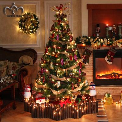 China Custom High Quality Led Xmas Party Decoation Large New Year Event Christmas Tree Lights Outdoor Decoration Size 4m 5m 6m for sale