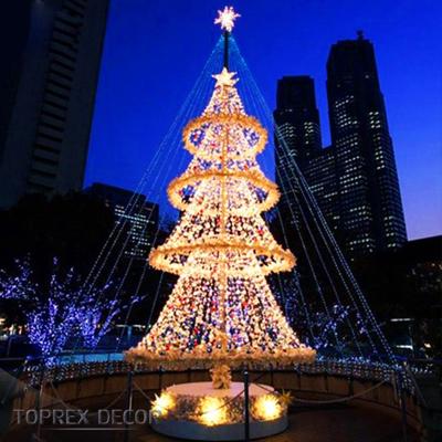 China Import LED Chip PVC Blister LED Christmas Tree Decoration Lights for sale