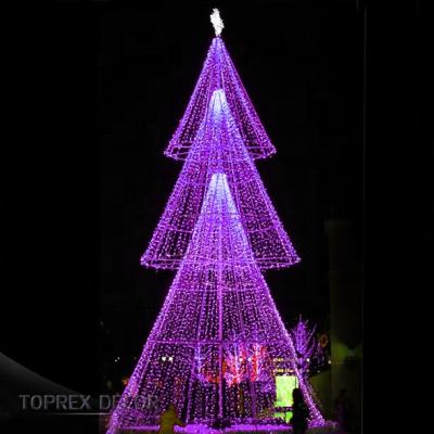 China Artificial Import LED Chip Outdoor Garden Use Led Christmas Cone Tree Light for sale