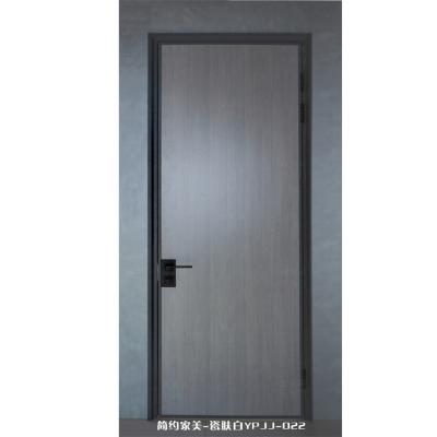 China Water Proof Hardness High Frame Aluminum Door With Wooden Board With Different Colors for sale