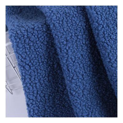 China New 100% Polyester Teddy Knit Clothing Fabric For Home Textile Tear-Resistant for sale