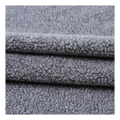 China Wholesale High Quality Granular 100% Velvet Polyester Tear-Resistant Sherpa Fabric for sale