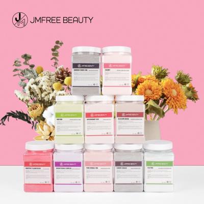 China Moisturizer JMFREE Private Label Natural SPA Whitening Anti aging Hydrating Rose Petals Crystal Hydro Face Mask Powder for sale