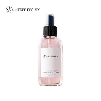 China Toner JMFREE Private Label 100% Organic Natural Moisturizing Best Skin Whitening Rose Water Spray Facial Toner for sale