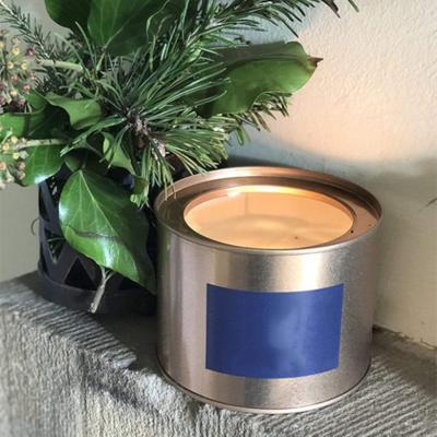 China Birthdays Eco Friendly Luxury Craft Candles Custom Private Label Scented Tin Candles With Customize Gift Box for sale