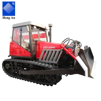 China Cheap agricultural 100hp crawler tractor cheap to rubber crawler 140hp farm track tractors from manufacture for sale