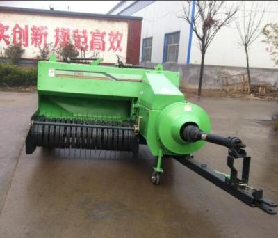 China Square Wheat Baler Mini Rice Straw Tractor Square Hay Baler for sale