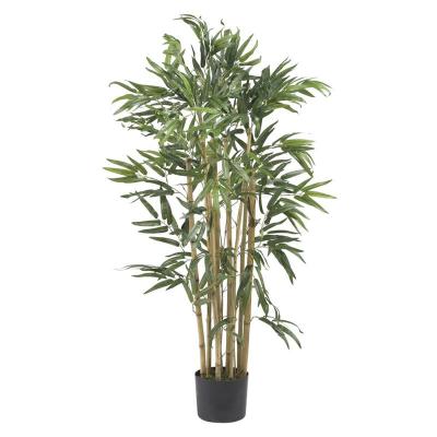 China Wholesale 90cm Plastic Indoor 36inch Fake Bamboo Leaves Plant For Sale Artificial Bamboo Tree for sale