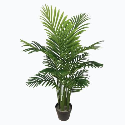 China 110-190CM Indoor Home Large Fake Plant Bonsai Palm Potted Artificial Palm Plants Outdoor Plastic For Sale for sale