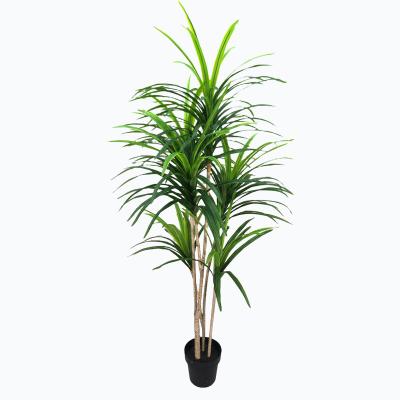 China 120-180CM Plastic Wholesale Greenery Touch 162 Leaves Plant Artificial Tree Real For Outdoor Garden Decoration for sale