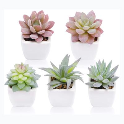 China Wholesale Plastic White Indoor Nordic Small Mini Garden Plant Ceramic Flower Planter Pots For Indoor Plants for sale