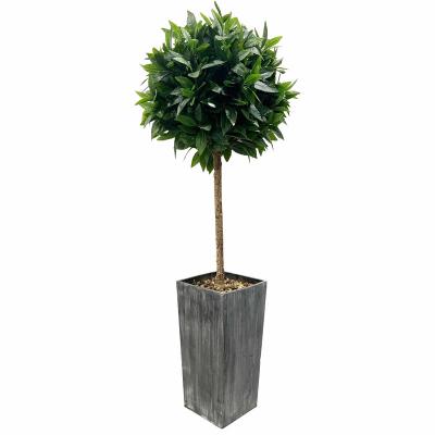 China Plastic Outdoor Artificial Boxwood Tall Spheres Garden Plants Ball 120CM Topiary Artificial Plants for sale