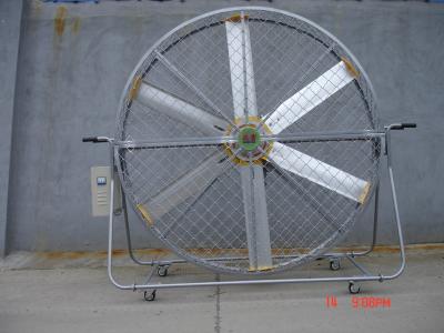 China 36 Inches Mobile Industrial Fan, Made of Aluminum Alloy with 6 Blades and 0.75kW Power for sale