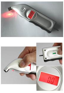 China tire gauge with LED flashlight . for sale