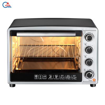 China Easy Operation New Popular Multifunctional 35L Baking Oven Dual Hot Plates Kitchen Convection Oven For Pizza for sale