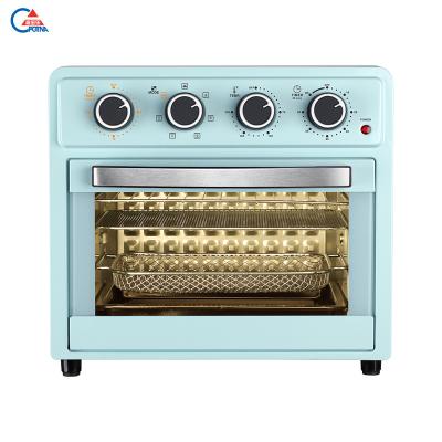 China Mechanical Combination Toaster 25l Commercial Commercial Fryers Glass For Restaurants Multifunctional Automatic Electric Air Fryer Toaster Oven for sale