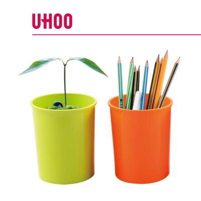 China Lightweight Factory Hot Selling Durable And Multifunctional Round Bucket Storage Pen Holder for sale