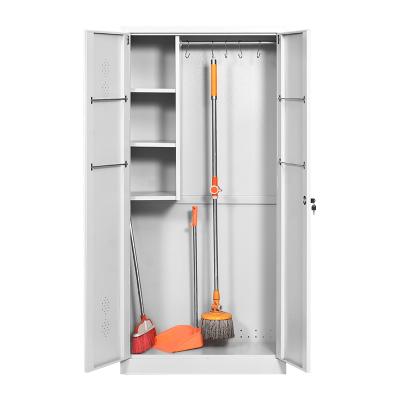 China Dustproof Tool Broom Mop Cabinet Waterproof Shockproof Hot Selling Cleaning Locker for sale