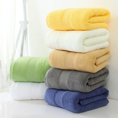 China Factory QUICK DRY Best Selling High Quality Cotton Seven Color Bath Towel for sale