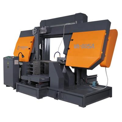 China VA-80SA Factory Sale Industrial Cutting Metal Band Saw Machine Auto-feeding Horizontal Stepless Speed ​​Band Saw Cutting Machines for sale