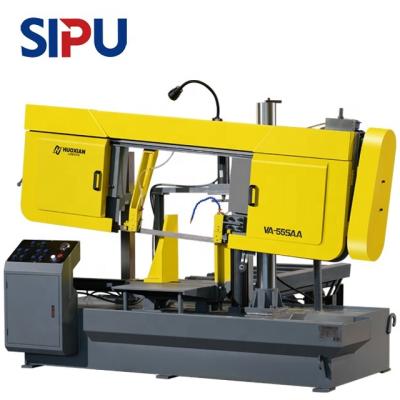 China Industrial metal cutting hitch head metal band saw machine automatic high-speed circular sawing machine for profile/steel /iron plate/square pipe for sale