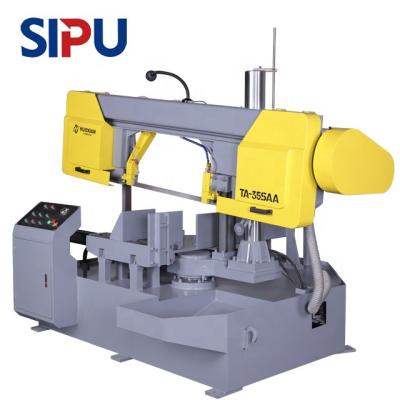 China Industrial metal cutting angle adjust metal cutting machines 45 degree sawing machine profile band sawing machine 60 degree big for sale