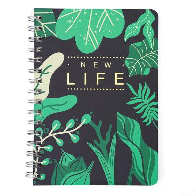 China Sprial Notebook Factory Spiral Paper Wholesale Customized Stylish Notebook Printing Smart Notebook for sale