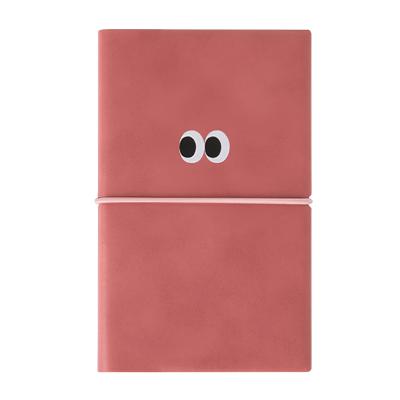 China Kawaii Printed Leather Planner Planner Elastic Weekly Monthly Yearly Kids Planner With Pocket for sale