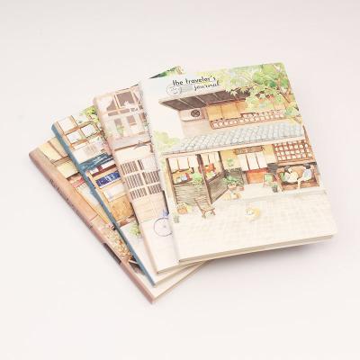 China Cozy Printed Ribbon B5 Modern Japanese Home Hotel Planner Cute Sweetness Travel Customize Planner for sale