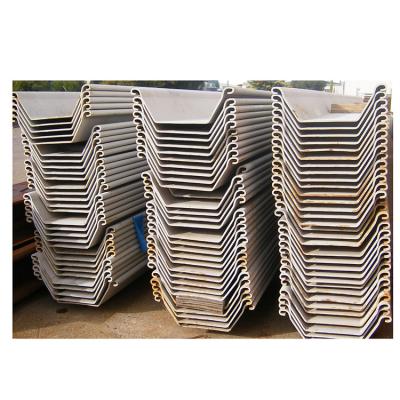 China Water Cut Sheet Pile Profile Steel Sheet Hot Rolled Pile R Steel for sale