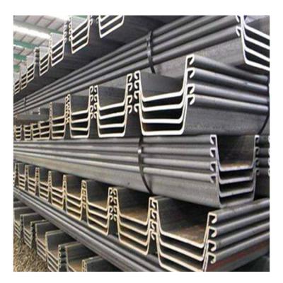 China Foundation Limited Time Discount Steel Sheet Pile Price Per Ton jisa5528 Hot Rolled Sheet Pile for sale