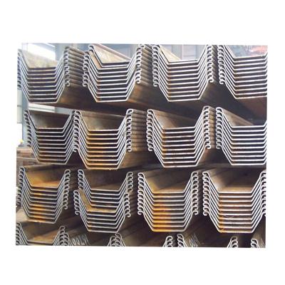 China High demand 2021 engineering construction products retaining walls sheet pile u sheet pile cold rolled u steel sheet pile for sale