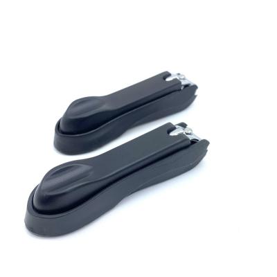 China Black Older Finger 555 Direct Sales Carbon Steel Long-handle Plastic Nail Clippers for sale