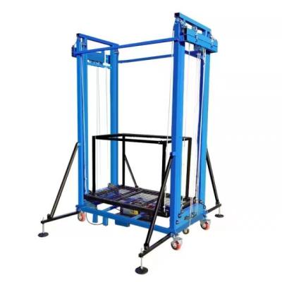 China New type hotels scaffolding (500 kg load bearing) mobile electric lifting scaffolding with remote control for sale