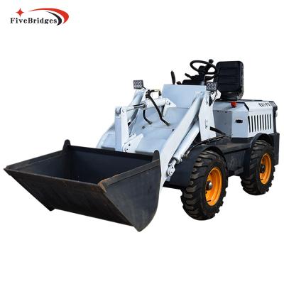 China Construction Material Shops Smallest Mini Articulated Front End Loader China Excavator Mini Loader Electric /Diesel Wheel Loaders For Sale Price for sale