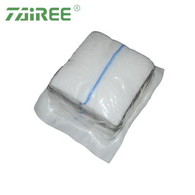 China Hot Selling Sterile 100% Cotton Gauze Swabs Swab 7.5cm 5cm for sale