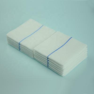 Cina Non Sterile 100% Plain Cotton Gauze Swab 10*10 19x15 Mesh in vendita