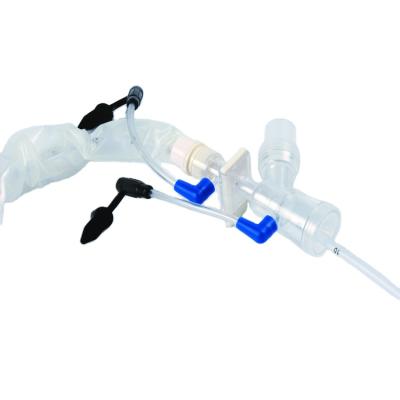 Китай Medical Disposable Sterile Closed Catheter 24h 72h Suction Sputum Suction Catheter With Control Valve продается