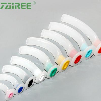 China Disposable Medical Grade PE Airway Guedel Color Coded Oropharyngeal Type for sale