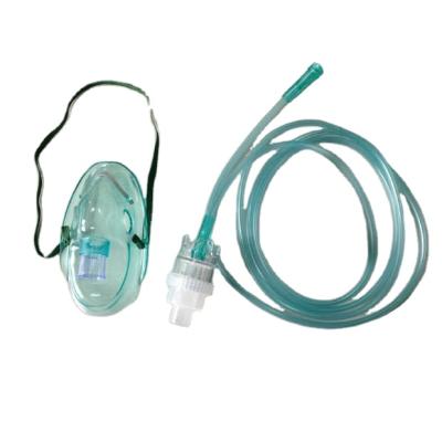 Chine Disposable Adult PVC Nebulizer Oxygen Kit With Mouth Piece Nebulizer Jar à vendre