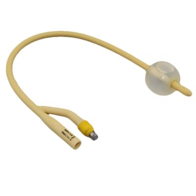 中国 Medical Disposable Sterile Silicone Coated Foley Catheter LATEX Urethral Catheter Types 販売のため