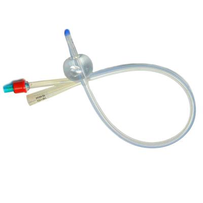 China PVC Medical Supply 2 Way Silicone Foley Catheter China Te koop