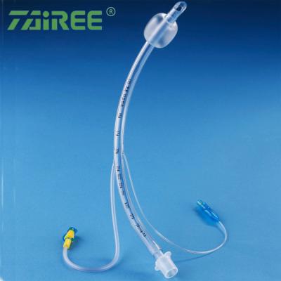 중국 Disposable Medical Grade PVC Tube Reinforced Endotraheal Suction Plus Tracheal Tube With Evacuation Lumen 판매용