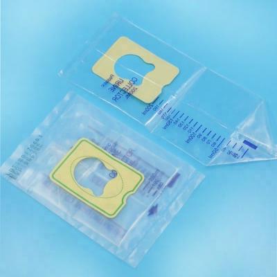 China Collect Cheap Price 100ml 200ml Disposable Infant Baby Urine Collector Pediatric Urine Collection Bag for sale