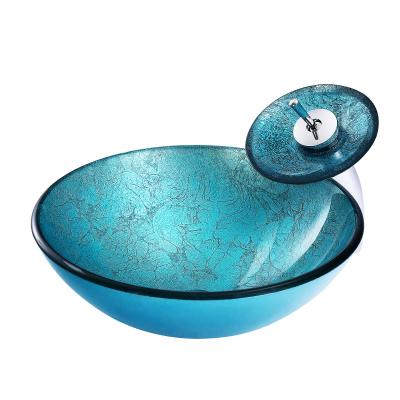 Cina Factory Price Modern Minimalist Color Undermount Wash Basin Vessel Art Washbasin Under Unique Bathroom Slim Round Modern Sinks in vendita