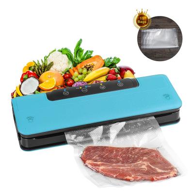 China MAXFUTURE Household Powder Food Vacuum Sealer Machine Wet Food With Oil/Liquid Kitchen Vacuum Packers Convenient Desktop Canister for sale