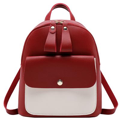 China Fashion Designer Wholesale Womens Waterproof Small Bags PU Leather Mini Kids Backpack for sale