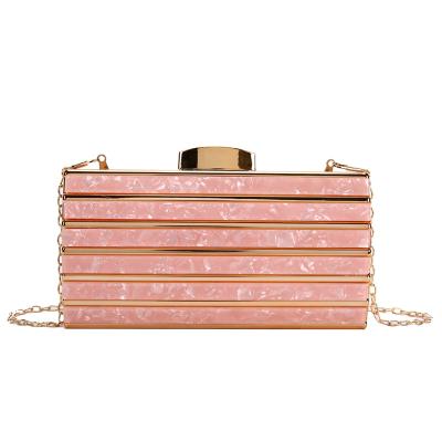 China High Quality Women's Acrylic Clutch Bag Evening Clutch Party Wedding Clutch Purse and Women Shoulder Bag for sale