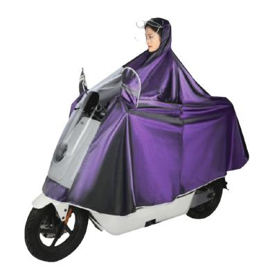 China High Breathable Super Clear Visibility Motorcycle Raincoat Bicycle Poncho for sale